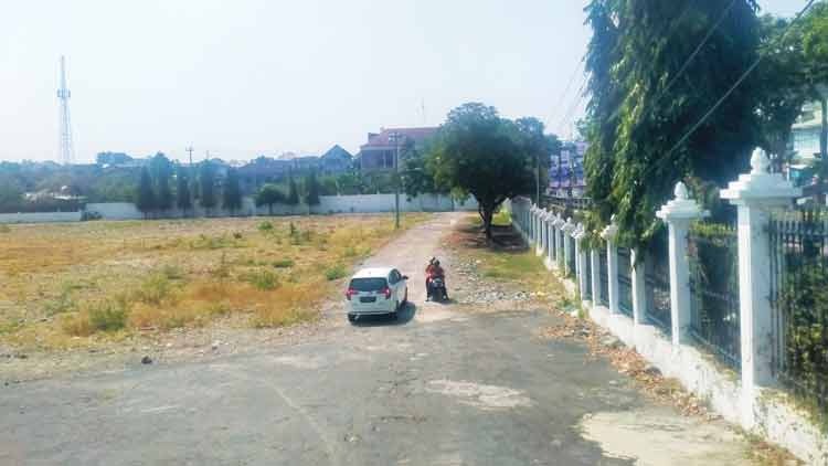 RATA DENGAN TANAH: Lokasi gedung BKD DIJ Jalan Kiai Mojo Jogja, akan dibangun dengan anggaran multitahunan.