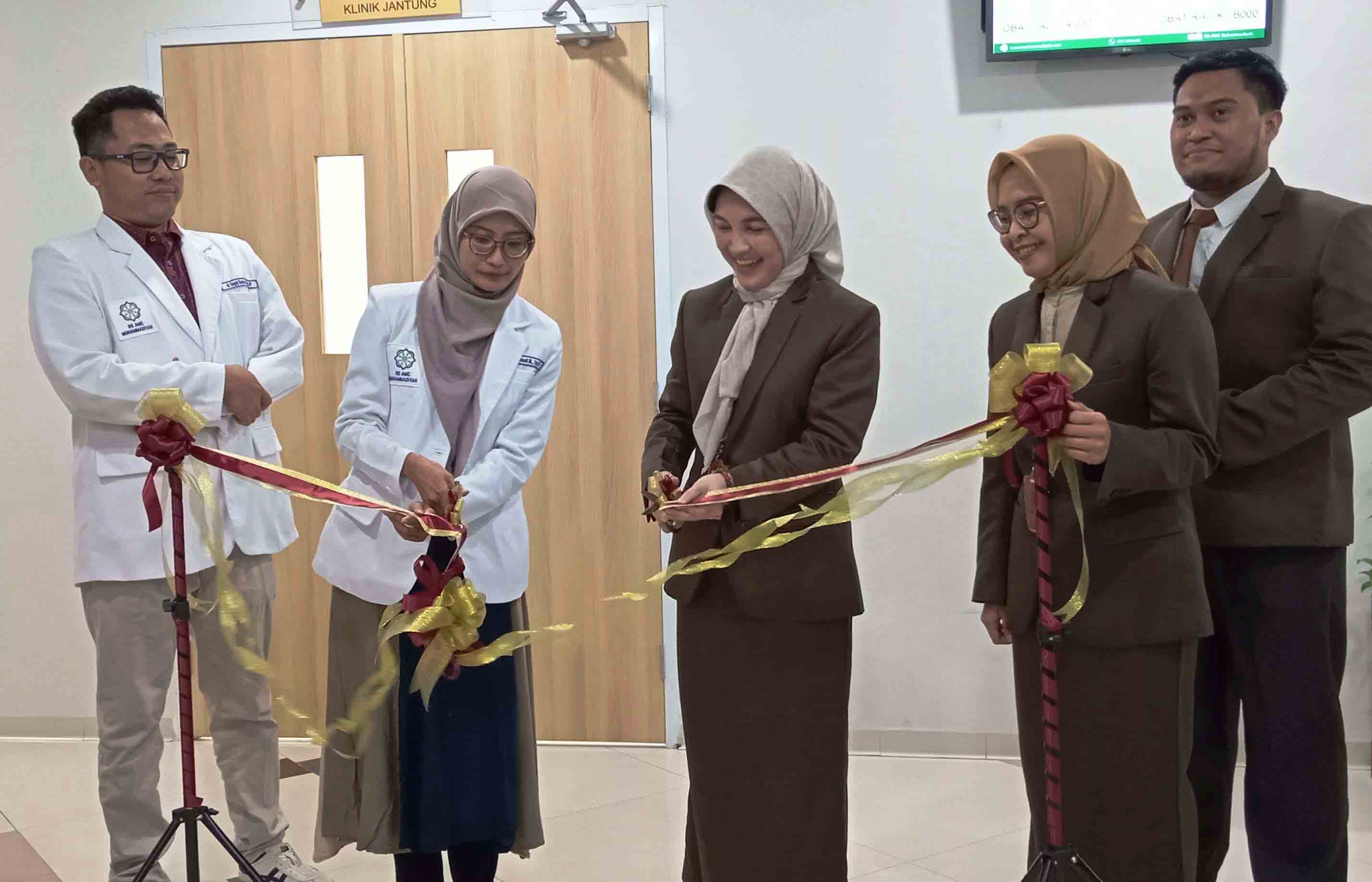 BARU: RS AMC Muhammadiyah meluncurkan layanan baru treadmill test untuk menunjang pelayanan Klinik Jantung dan Pembuluh Darah serta PICO laser untuk pelayanan Klinik Kulit dan Kelamin. (ISTIMEWA)