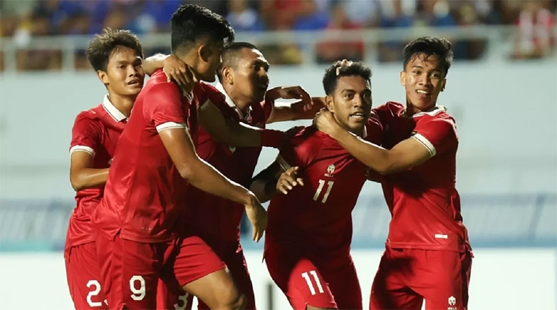 FINAL: Timnas Indonesia U-23 lolos ke final Piala AFF U23 2023 usai mengalahkan tuan rumah Thailand di semifinal, Kamis (24/8/2023). (TWITTER @TIMNASINDONESIA)