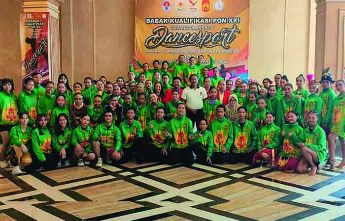 JANGAN LENGAH: Para atlet pengda IODI DIJ yang sudah lolos ke BK PON XXI-2023.