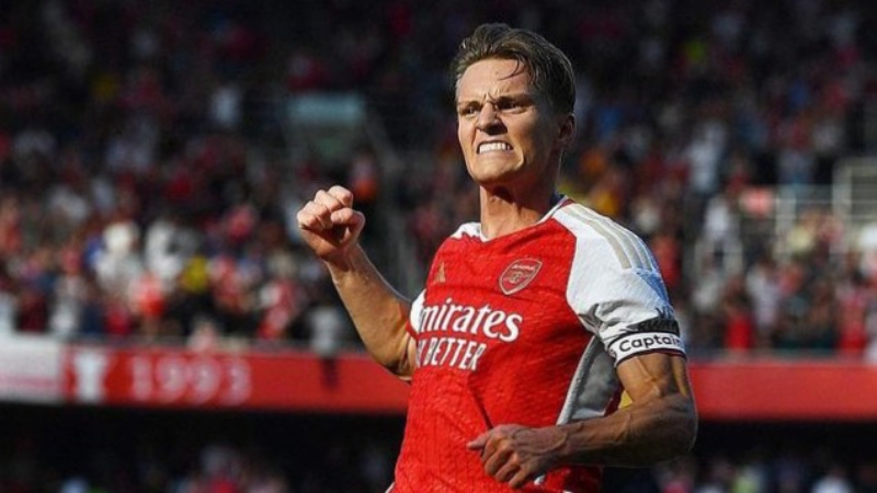 Martin Odegaard kembali dipercaya sebagai kapten Arsenal setelah voting dari para pemain the Gunners