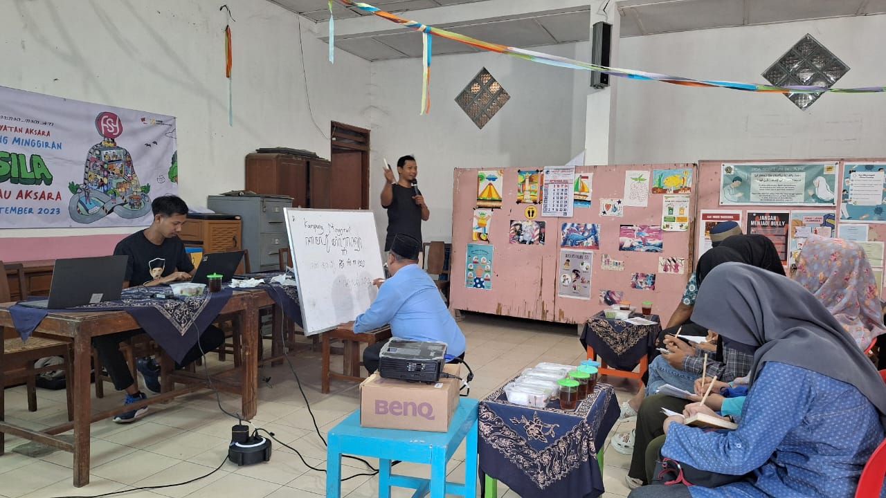 SINAU: Suasana pawiyatan sesorah dan aksara Jawa di Kota Jogja. (Dok Disbud Kota Jogja)