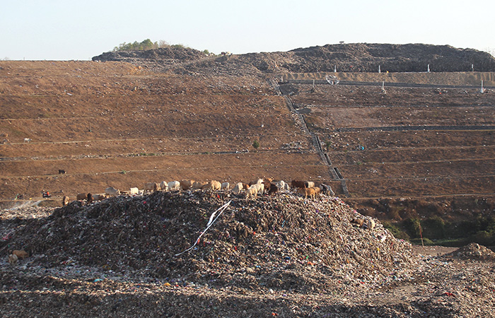Tempat Pembuangan Samaph Terpadu (TPST) Piyungan.GUNTUR AGA TIRTANA/RADAR JOGJA