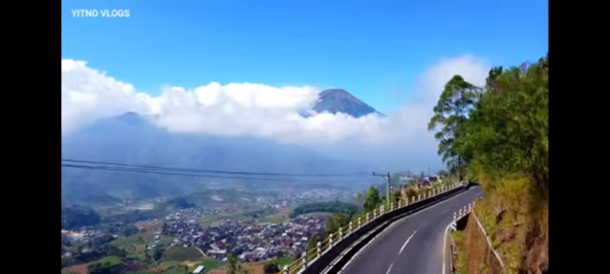 Pesona Dieng Negeri di  Atas Awan. (Tangkapan layar YouTube Yitno Vlogs)