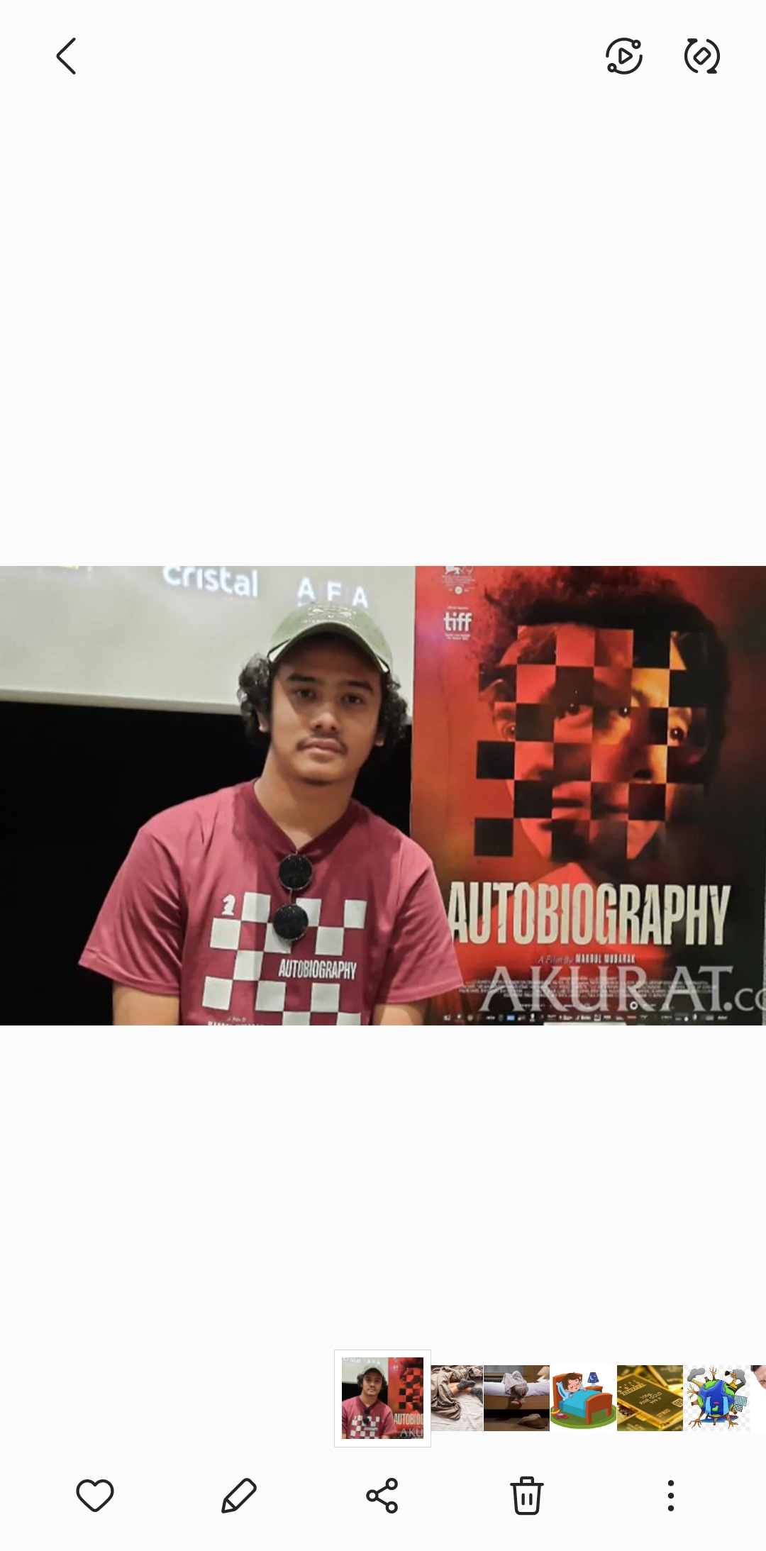 Film Autobiography Wakili Indonesia di Piala Oscar 2024. Film ini diperankan oleh Kevin Ardilova&nbsp;sebagai aktor utama. (Pinterest Parboaboa)