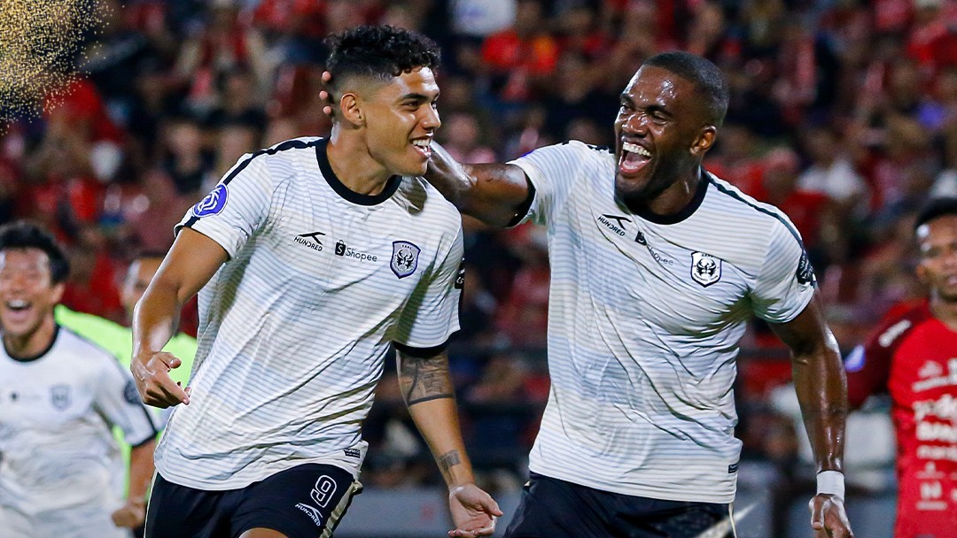 TANDANG: Rans Nusantara FC berhasil kalahkan Bali United 2-1 di pekan ke-12 BRI Liga 1 2023/24 di Stadion Kapten I Wayan Dipta, Gianyar, Bali, Jumat (15/9) malam. (Dok Rans Nusantara)