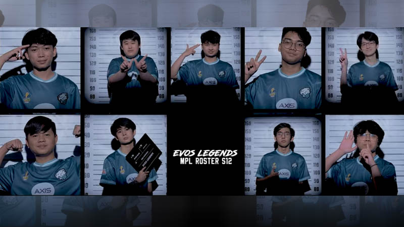 Evos Legends dalam MPL season 12