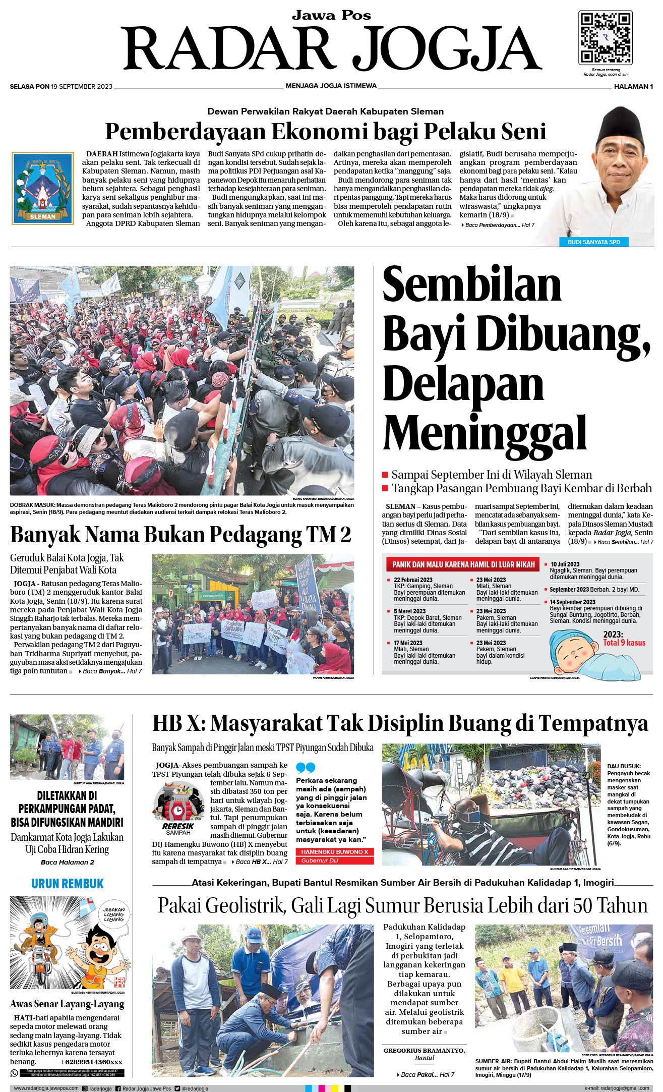 Kasus pembuangan bayi perlu jadi perhatian serius di Sleman.