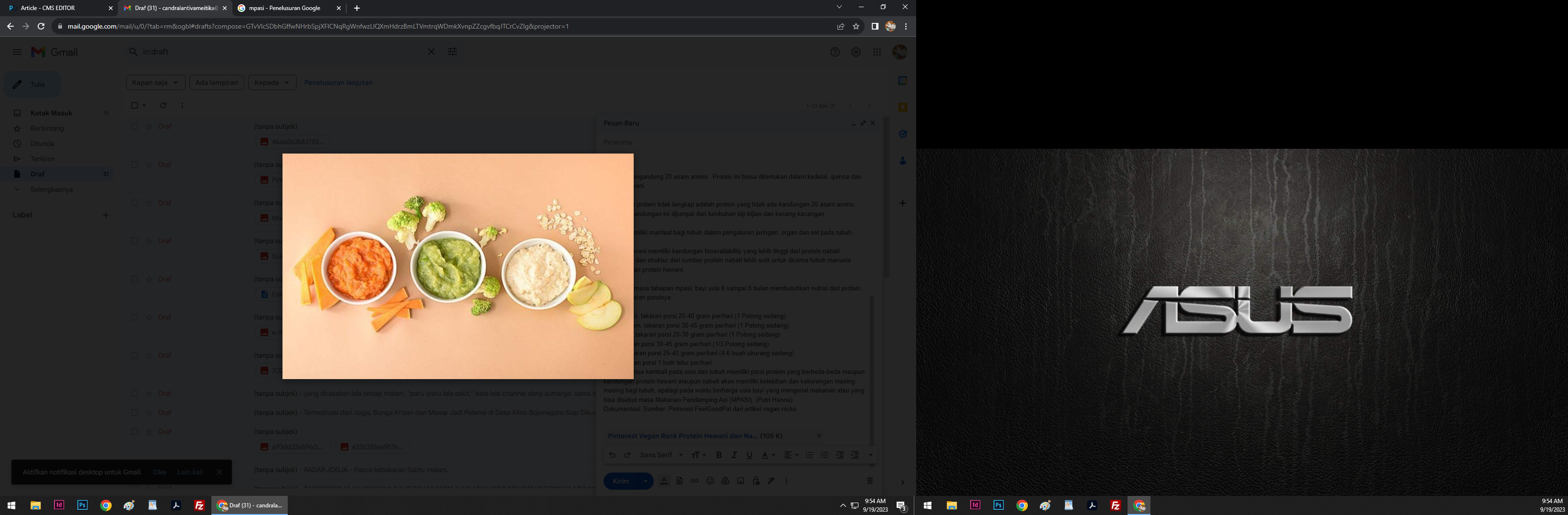 Makanan Mpasi untuk bayi. (Pin/@Topwisata.info)