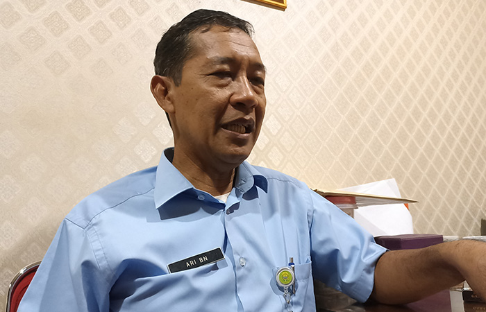 Kepala Dinas Lingkungan Hidup Bantul Ari Budi Nugroho.GREGORIUS BRAMANTYO/RADAR JOGJA&nbsp;