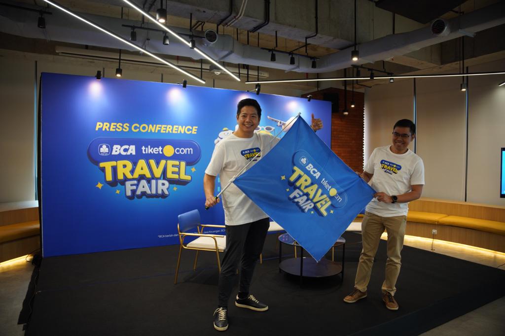 PERTAMA KALI: BCA, salah satu bank terkemuka di Indonesia, bersama tiket.com, Online Travel Agent (OTA) di Indonesia menggelarkan travel fair bertajuk BCA tiket.com Travel Fair2023. (ISTIMEWA)