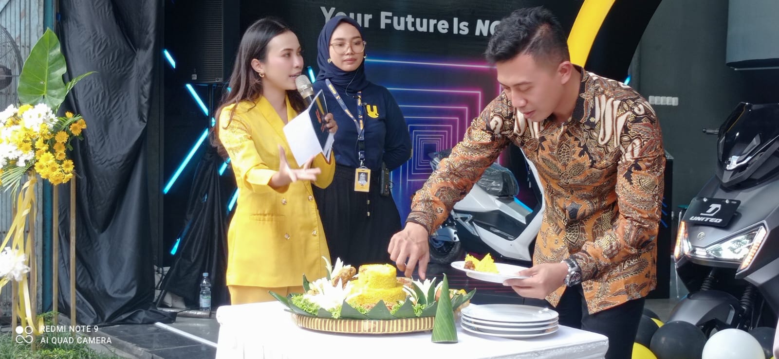 MOTOR LISTRIK:  Salah satu penyedia kendaraan listrik di Indonesia adalah UNITED E-Motor yang kini hadir di Jogjakarta. (ISTIMEWA)