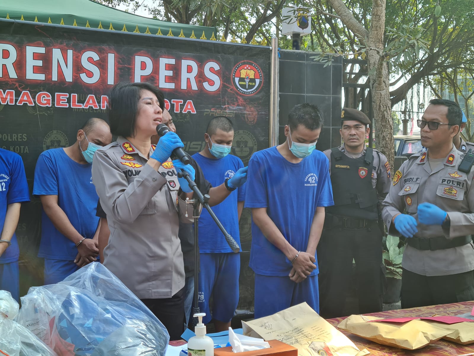 TIDAK JERA: NA diketahui telah melancarkan aksi pencuriannya sebanyak tujuh kali di lokasi yang sama.