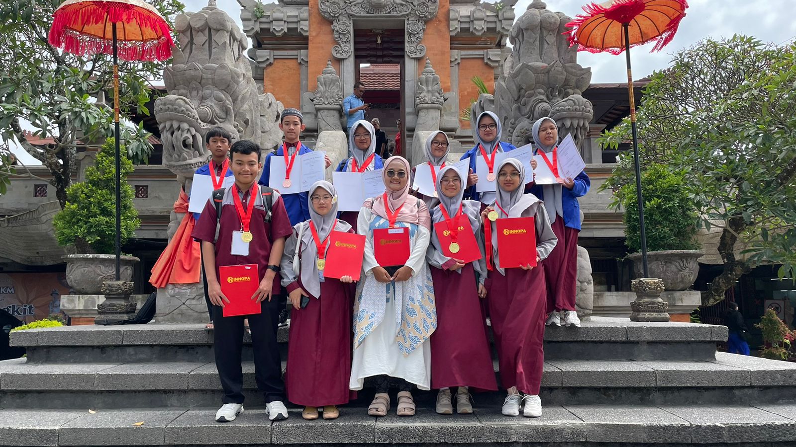 AJANG INTERNASIONAL: SMPIT LHI mengembangkan dua judul penelitian dalam event internasional. (ISTIMEWA)