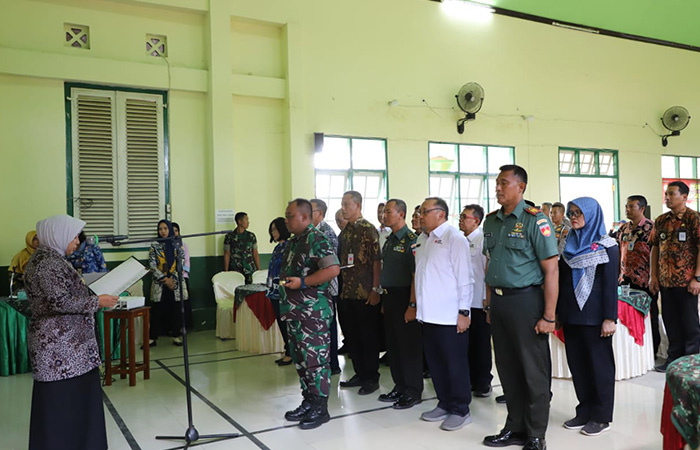 RESMI: Wakil Bupati Purworejo selaku Ketua PMI Purworejo mengukuhkan panitia Bulan Dana PMI Purworejo 2023, Selasa (26/9).ISTIMEWA