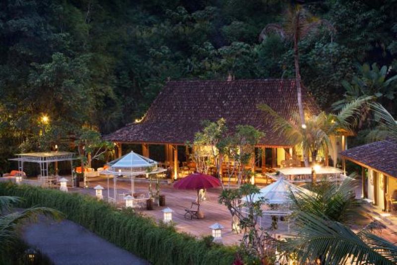 Stupa restaurant di Magelang Jawa Tengah. (Istimewa)