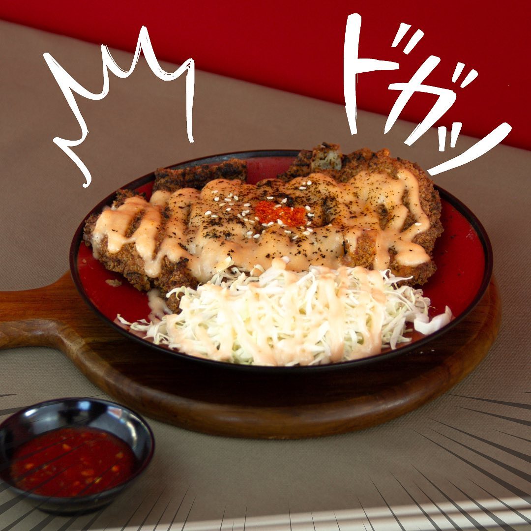 Menu Chicken Katsu ala Warunk Genji. (Instagram/@warunk_genji)