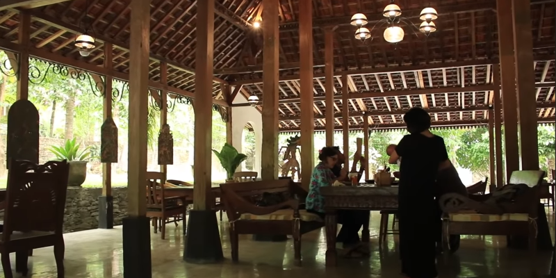 Suasana di Joglo Jiwa Jawi Restoran. (Dokumen Radar Jogja)