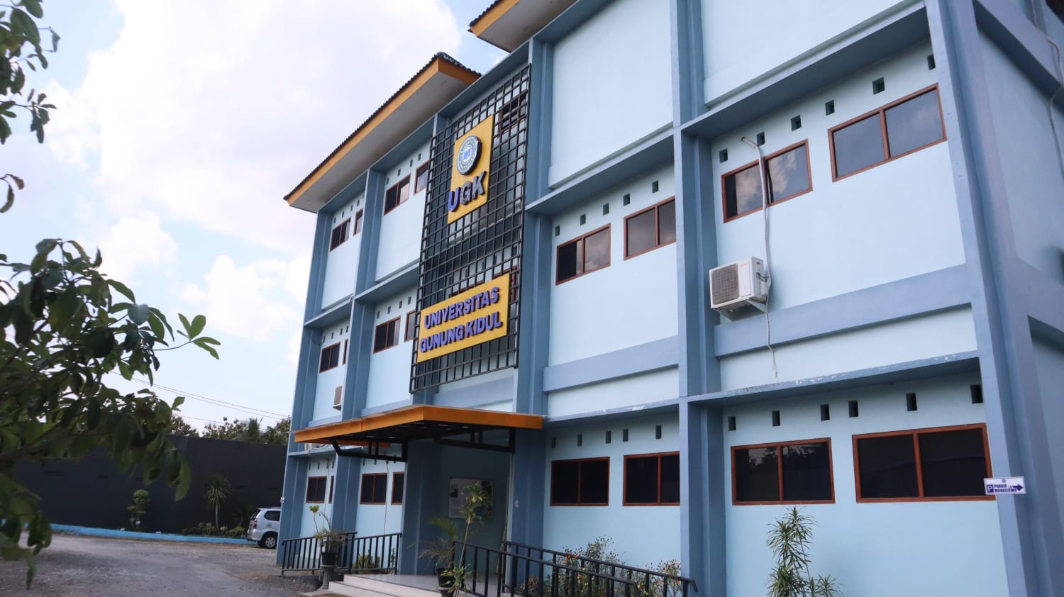 TERJANGKAU: Kampus 2 Universitas Gunungkidul (UGK) di Jl Ringroad Utara Selang II, Selang, Wonosari.