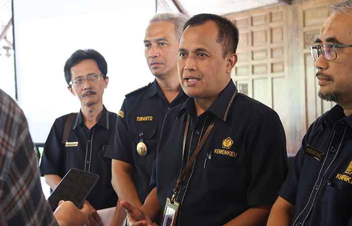 Kepala Ditjen Perbendaharaan Provinsi DIJ Agung Yulianta.Fahmi Fahriza/Radar Jogja