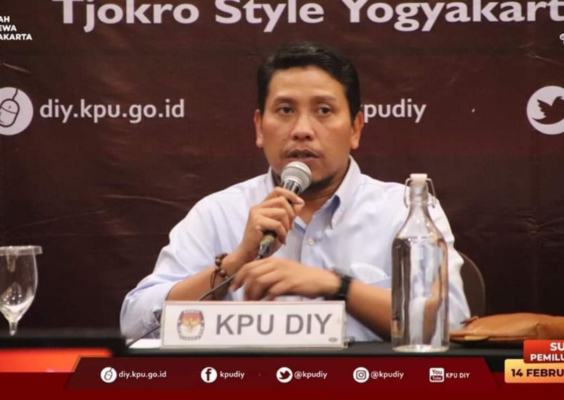TERBUKA: Ketua KPU DIY Ahmad Shidqi. (Dok KPU DIY)