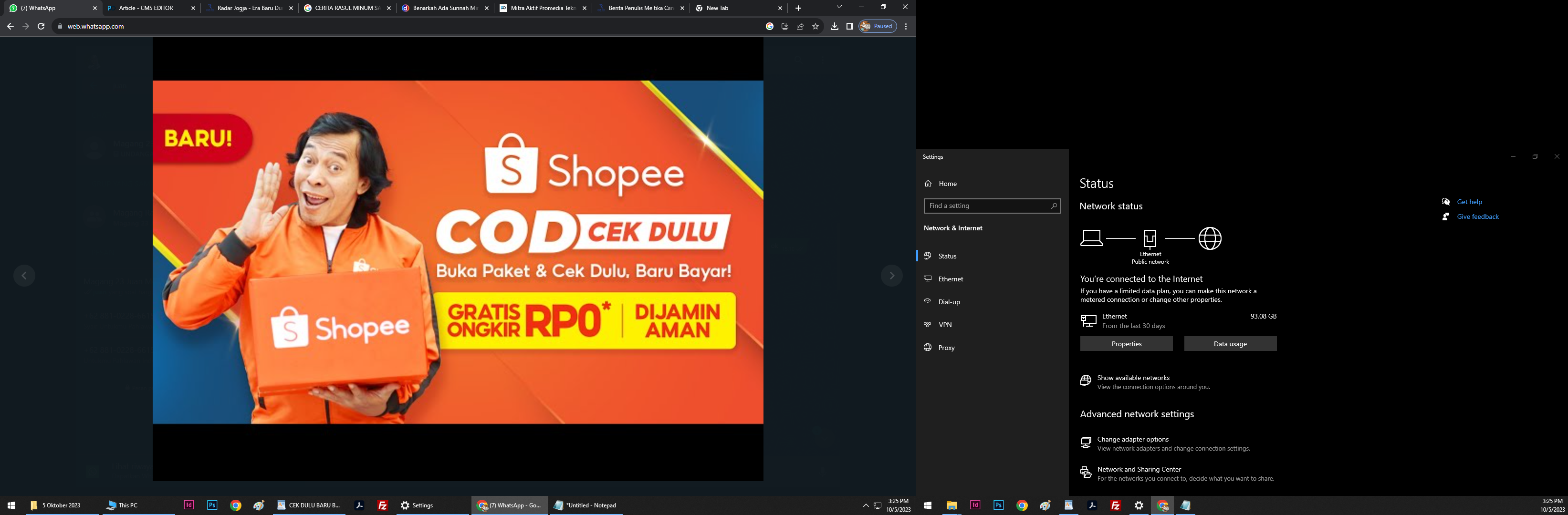 Cek Dulu Baru Bayar? Shoope Hadirkan Inovasi Terbaru Metode COD Cek Dulu. (Laman Shoppe)