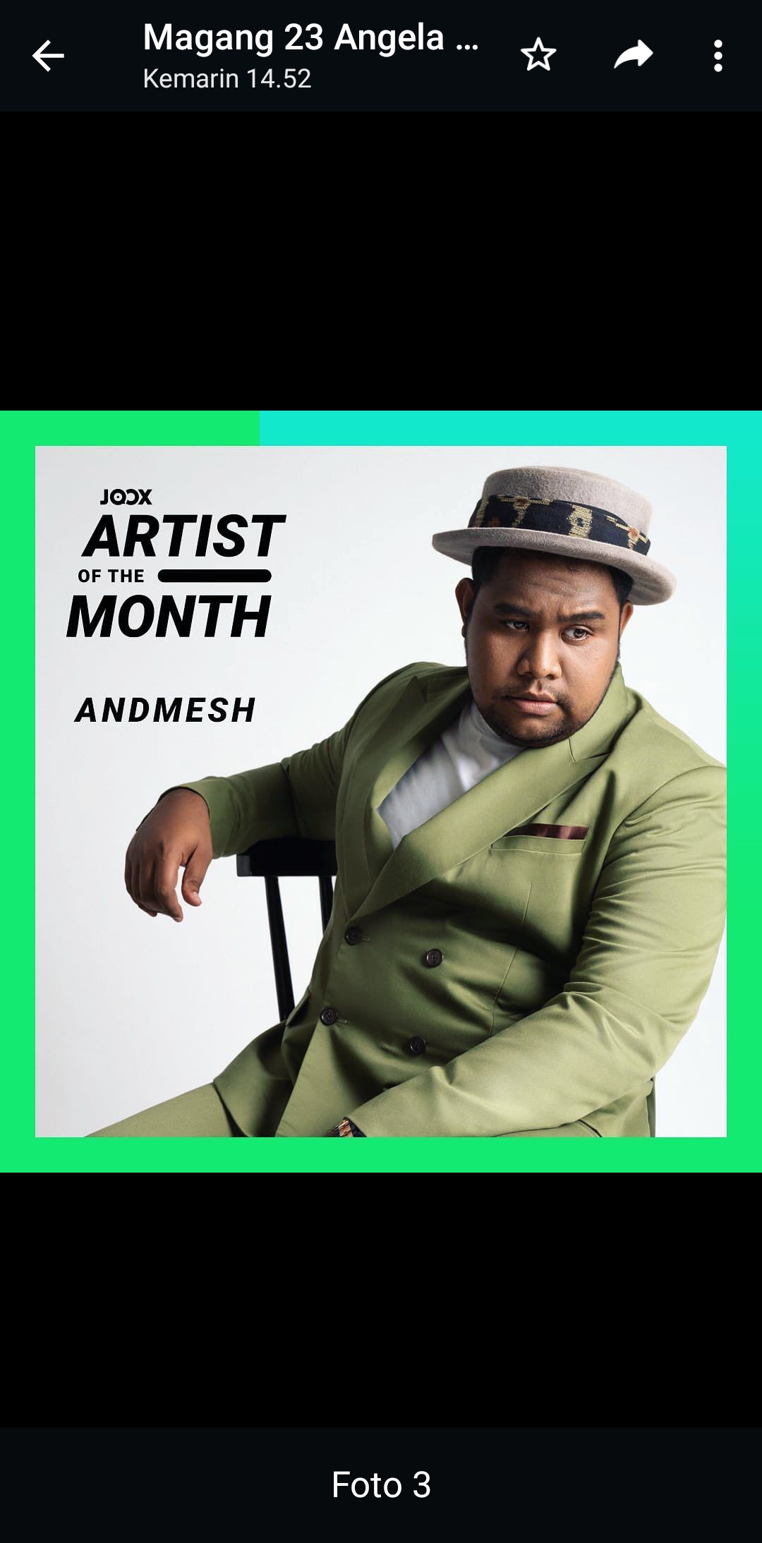Andmesh Kamaleng. (Instagram /@andmeshkamaleng )