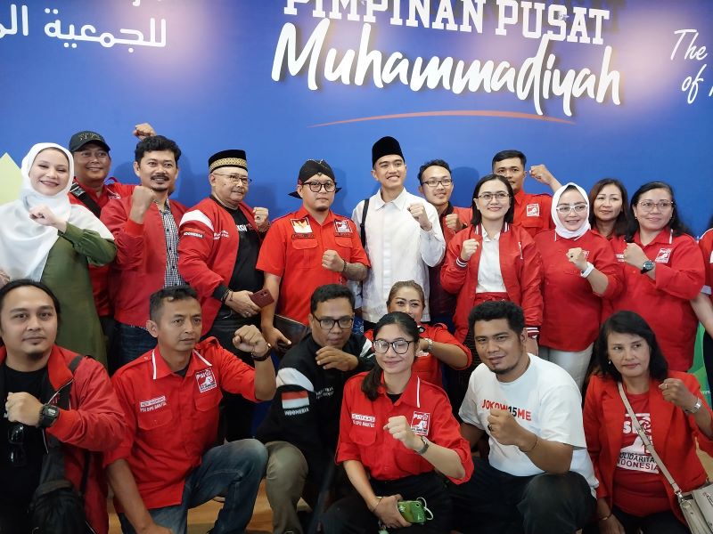 Ketua Umum PSI Kaesang Pangarep kunjungi PP Muhammadiyah, bertemu dengan Haedar Nashir/ Wulan Yanuarwati  - Radar Jogja