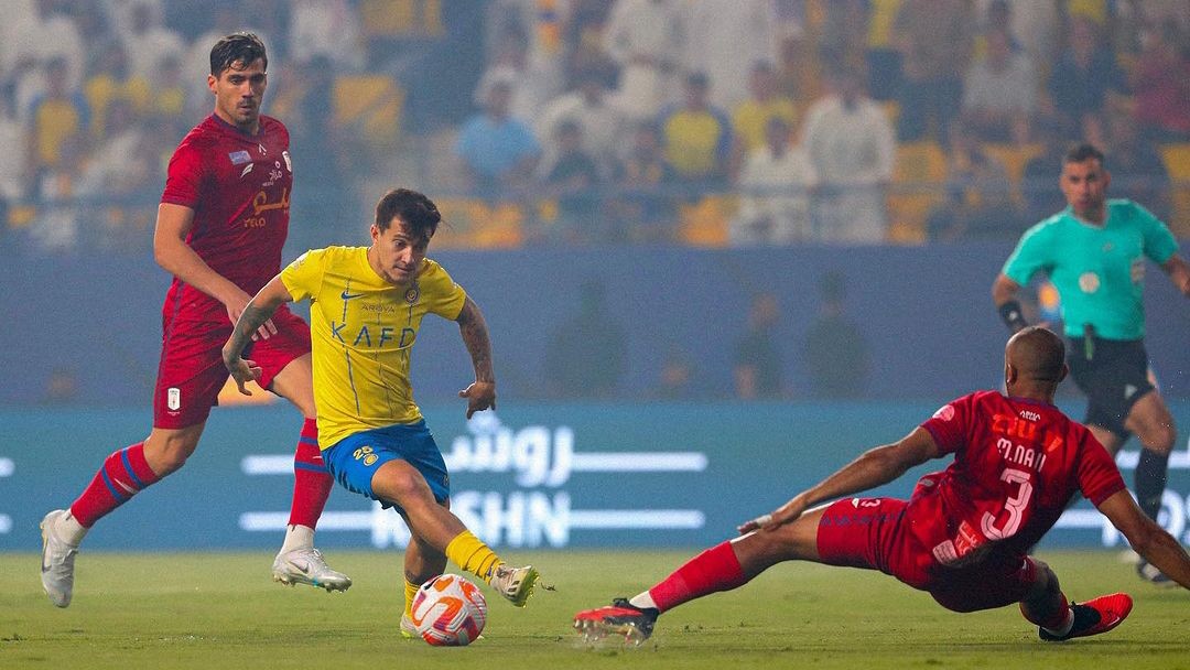DRAW: Al Nassr kontra Abha dalam lanjutan Liga Profesional Saudi pekan ke sembilan dengan skor 2-2 di Al-Awwal Park, Jumat (6/10). (Dok Al Nassr)