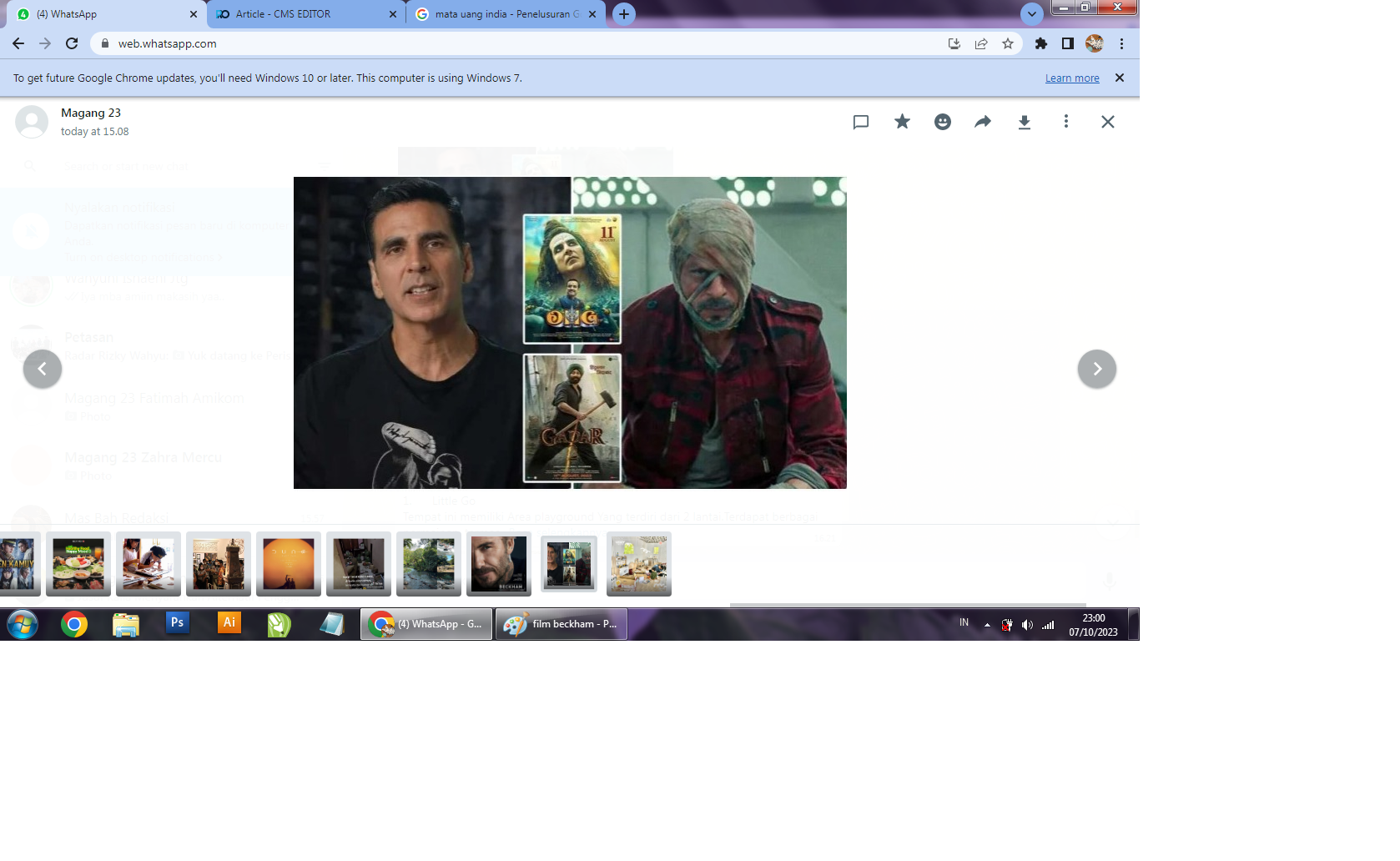 Sinema Film Bollywood. (antvklik.com)