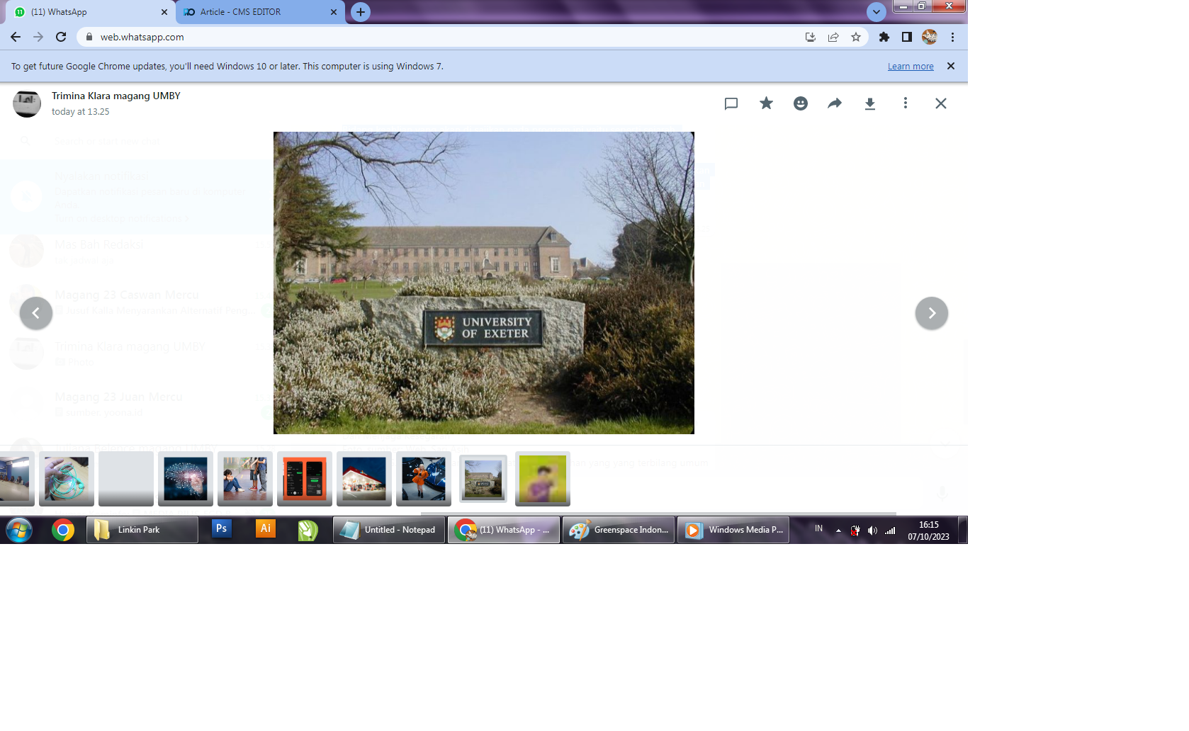Universitas of Exeter di Inggris kenalkan program pascasarjana, jurusan Ilmu Sihir. (pinterest)