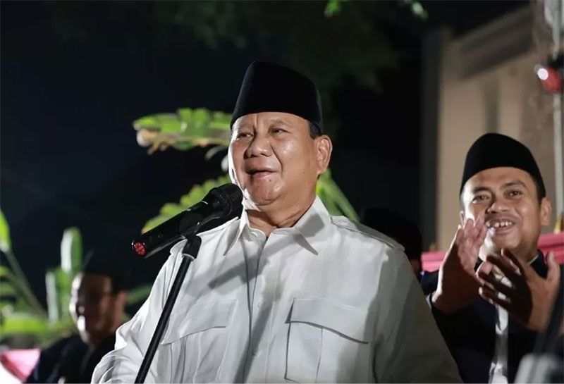 Prabowo Subianto mendapat dukungan dari Samawi. (Jawapos Grup)
