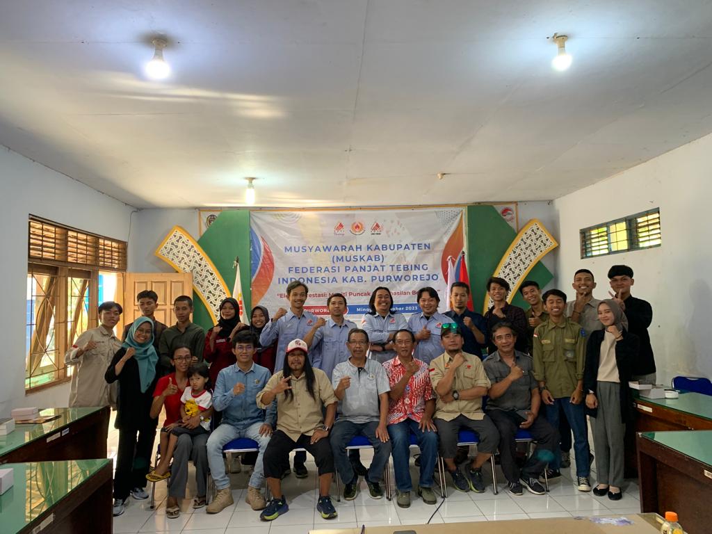 ELEVASI: Muskab FPTI Purworejo digelar pada Minggu (8/10) di Kantor KONI Purworejo, kawasan kantor Kecamatan Purworejo.