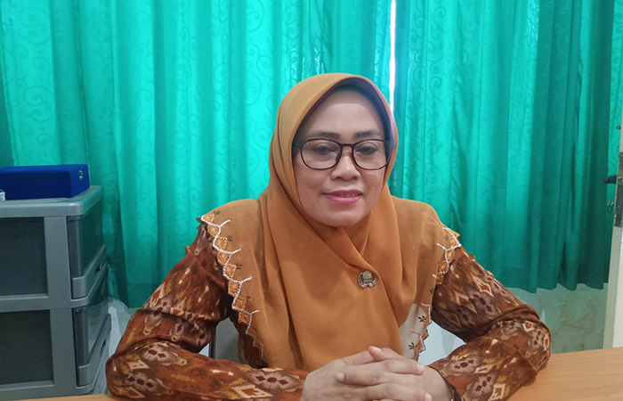 Kabid Pengelolaan Informasi Administrasi Kependudukan dan Pemanfaatan Data (Kabid PIAK-PD) Dinas Kependudukan dan Pencatatan Sipil (Disdukcapil) Purworejo Surahmi.JIHAN ARON VAHERA/RADAR JOGJA