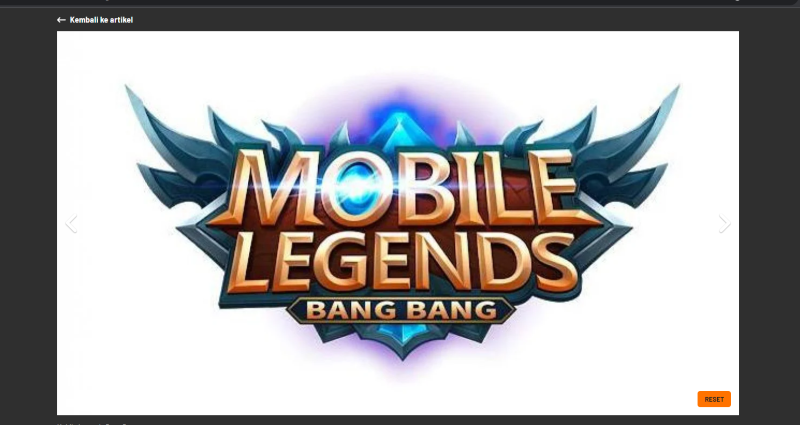 Mobile Legends : Bang Bang. (laman Viva)