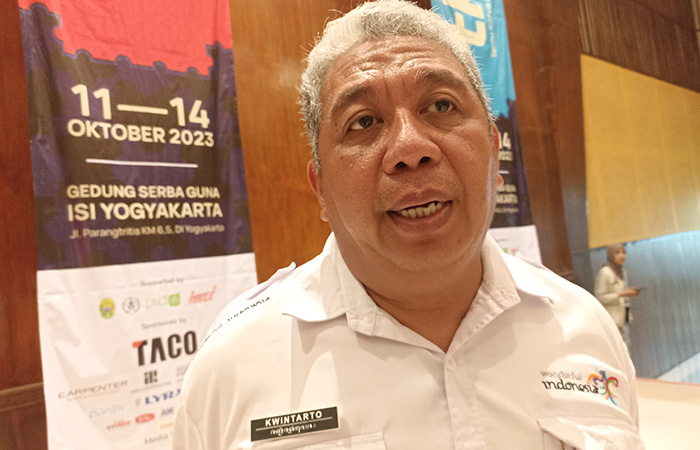 Kepala Dinas Pariwisata Bantul Kwintarto Heru Prabowo.GREGORIUS BRAMANTYO/RADAR JOGJA&nbsp;