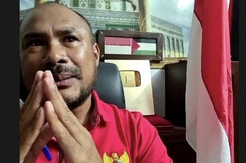 SELAMAT: Abdillah Onim, WNI yang sudah bermukim di Jalur Gaza, Palestina, selama 12 tahun. (Istimewa)
