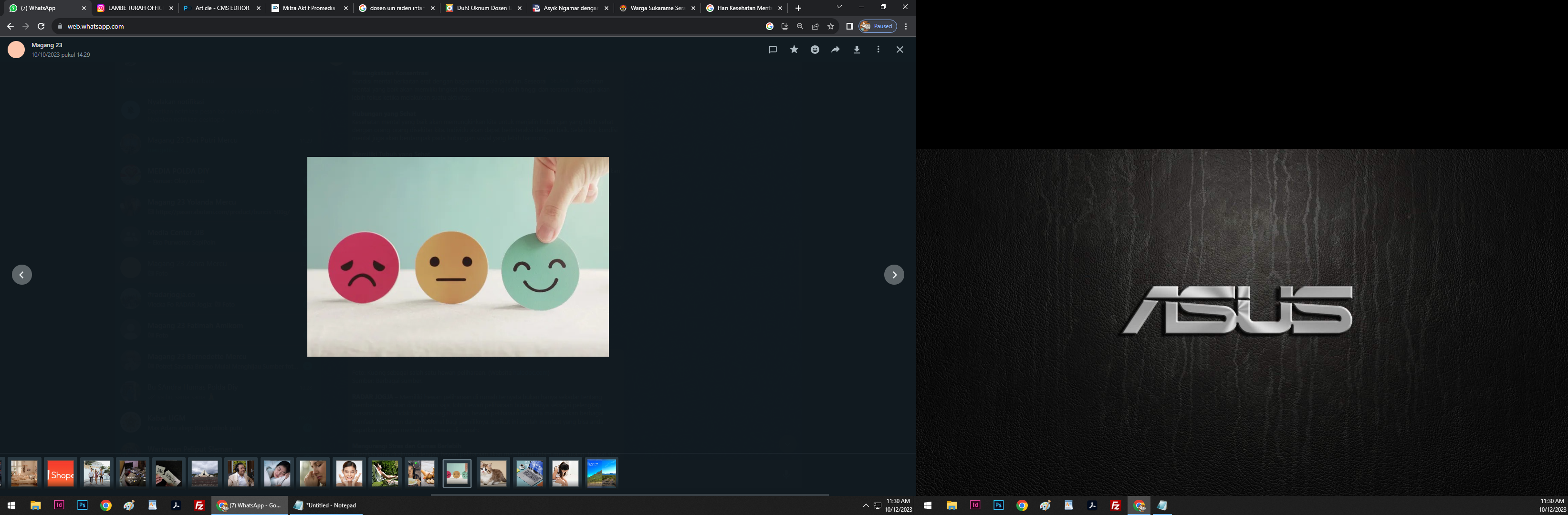 Ilustrasi berbagai macam ekspresi emoticon. (Website/halodoc.com)