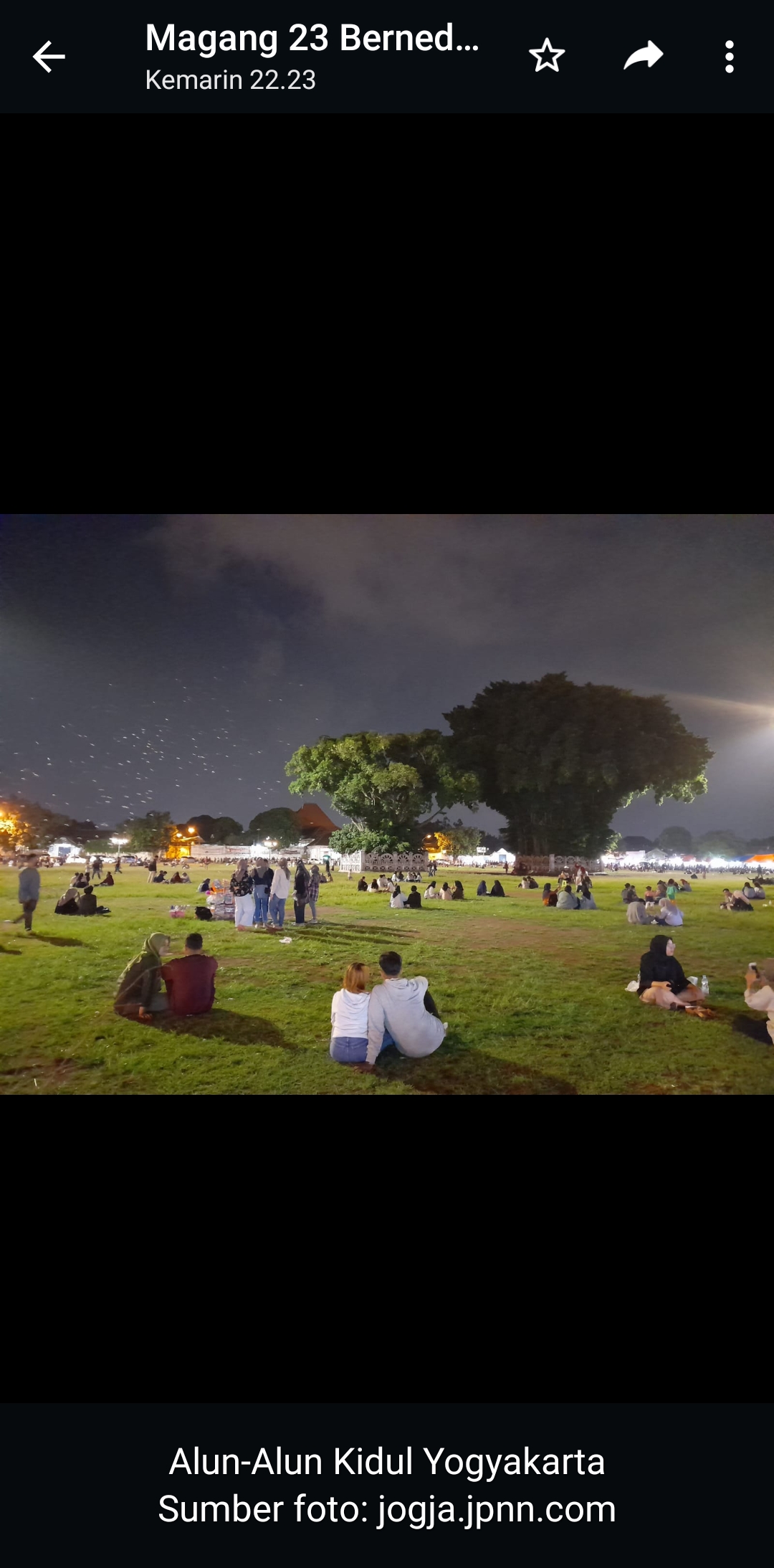 Alun-alun Kidul Jogjakarta. (Website/@jogja.jpnn.com)
