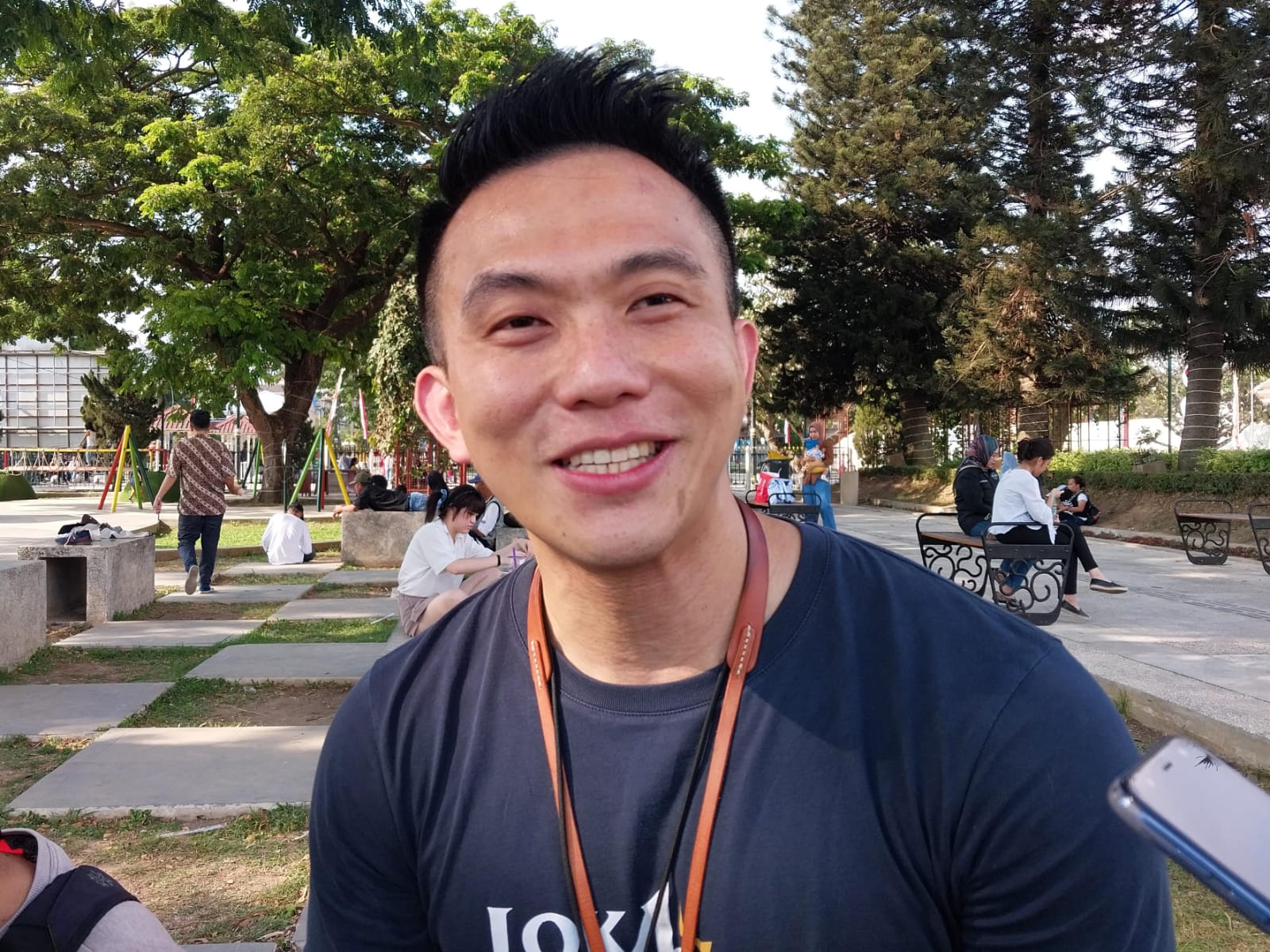 MAKNA: CEO Anantarupa Studios Ivan Chen. (Radar Jogja/Wulan Yanuarwati)