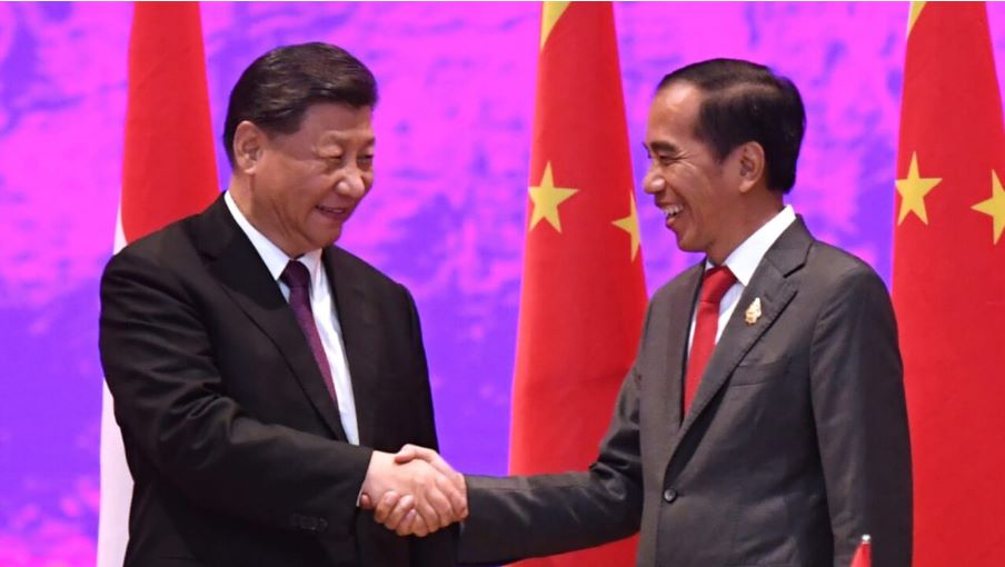 : Presiden Joko Widodo dengan Xi Jin Png saat pertemuan bilateral pada Rabu 16 November 2022 (presidenri.go.id