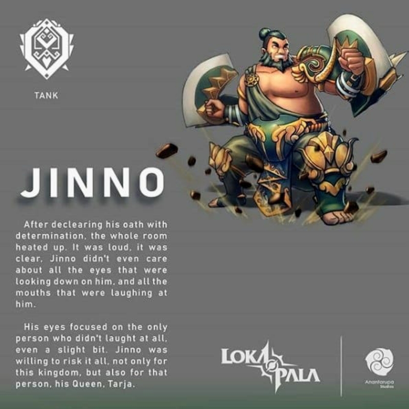 LEGEND: Tokoh Gajah Mada dalam sosok Jinno. (Dok Anantarupa Studio)