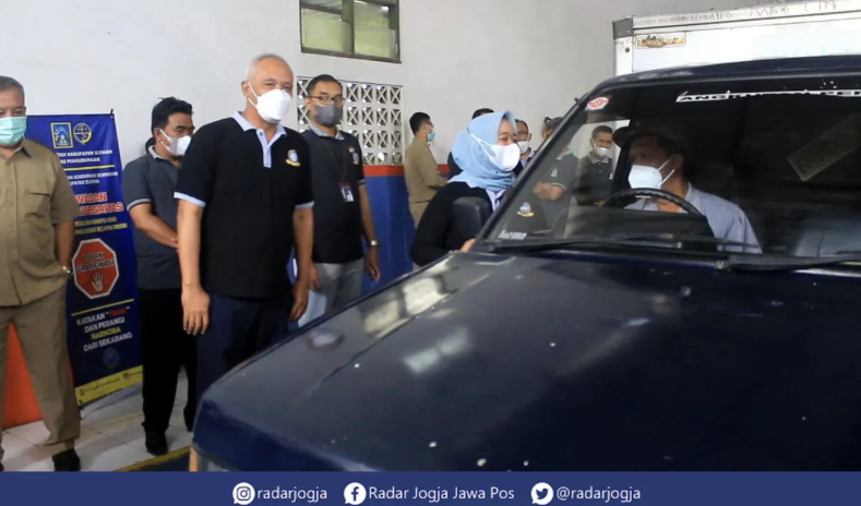 Ilustrasi uji KIR Dishub Sleman