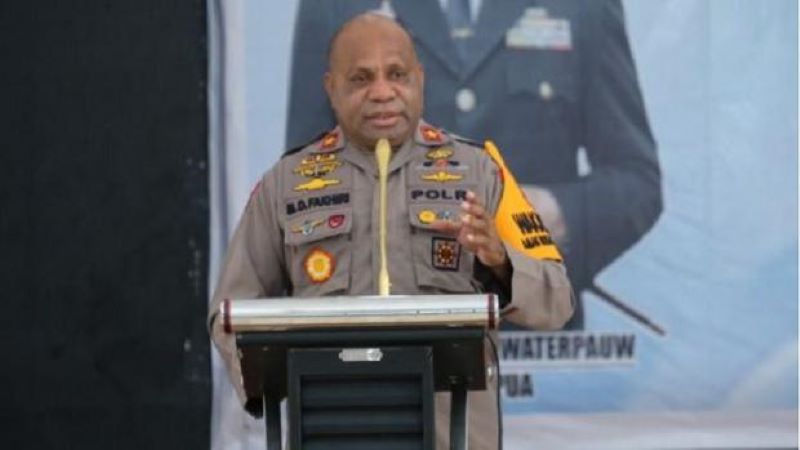 Kapolda Papua  Irjen Pol. Mathius D. Fakhiri, S.I.K. (papua.inews. id)