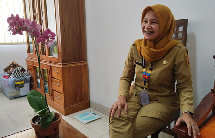 Sub Koordinator Pelayanan Kesehatan dan Pengendalian Penyakit sekaligus Analis Penyakit Menular, Dinkes Purworejo, Widiastuti
