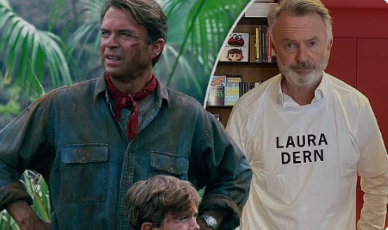Sam Neil muda saat akting di Jurassic Park dan foto sekarang (dailymail)
