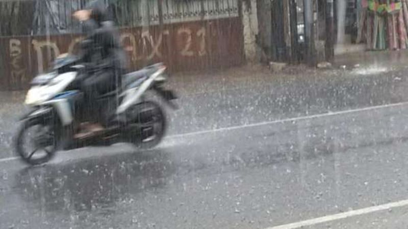 WASPADA: Ilustrasi cuaca ekstrem di 26 wilayah di Indonesia. (Istimewa)