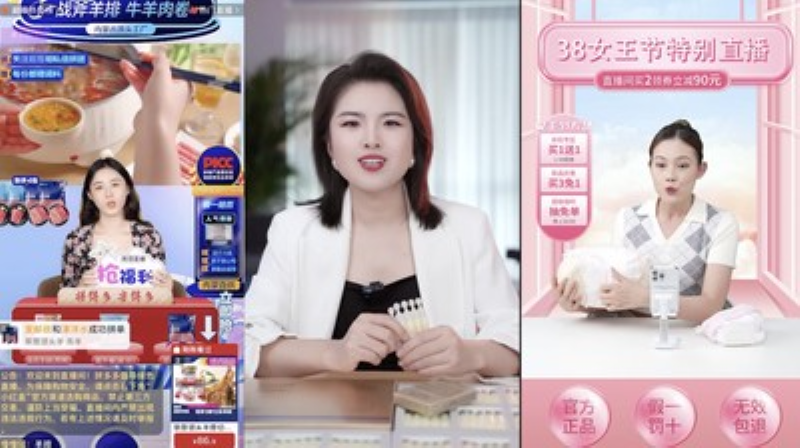 Manusia Buatan AI Jualan Live Streaming di China sumber gambar cnbcindonesia.com