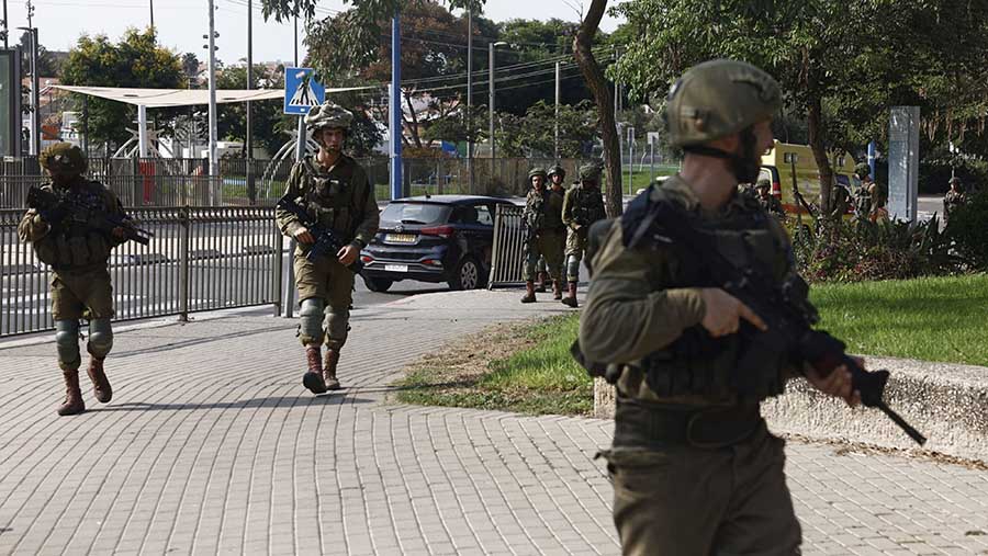 tentara Israel (Bloomberg)