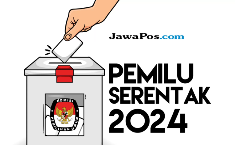 Ilustrasi Pemilu 2024. (Dimas Pradipta/JawaPos.com)